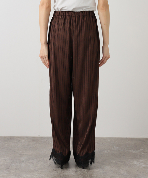 ARCHIVE STANCE（アーカイブスタンス）の「《追加》【ARCHIVE STANCE/アーカイブスタンス】Satin Stripe Easy PT（その他パンツ・レディース・チャコールグレー・FREE）」の19枚目の写真