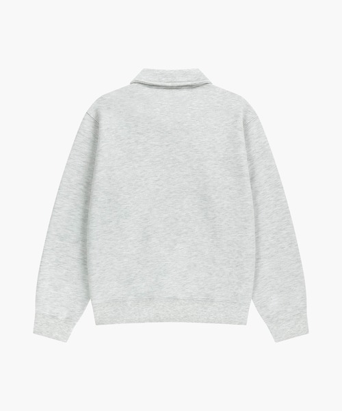 MARITHE + FRANCOIS GIRBAUD(マリテフランソワジルボー)の「SMALL CLASSIC LOGO HALF ZIPUP SWEATSHIRT(スウェット・レディース・ヘザーグレー/ブラック・LARGE/MEDIUM/SMALL)」の8枚目の写真