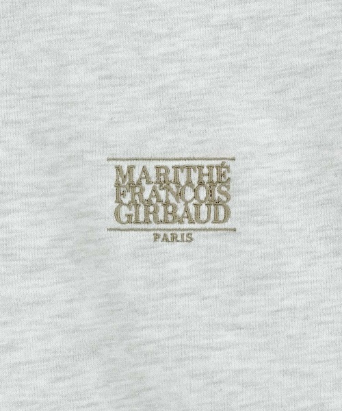 MARITHE + FRANCOIS GIRBAUD(マリテフランソワジルボー)の「SMALL CLASSIC LOGO HALF ZIPUP SWEATSHIRT(スウェット・レディース・ヘザーグレー/ブラック・LARGE/MEDIUM/SMALL)」の12枚目の写真