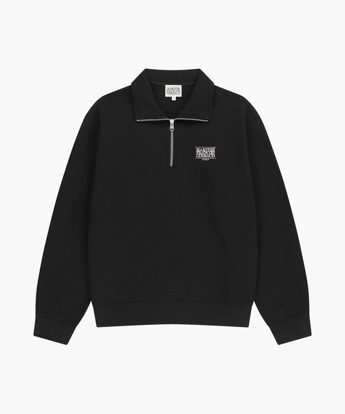 MARITHE + FRANCOIS GIRBAUD(マリテフランソワジルボー)の「SMALL CLASSIC LOGO HALF ZIPUP SWEATSHIRT(スウェット・レディース・ヘザーグレー/ブラック・LARGE/MEDIUM/SMALL)」の17枚目の写真