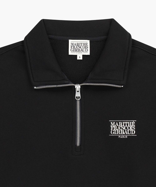 MARITHE + FRANCOIS GIRBAUD(マリテフランソワジルボー)の「SMALL CLASSIC LOGO HALF ZIPUP SWEATSHIRT(スウェット・レディース・ヘザーグレー/ブラック・LARGE/MEDIUM/SMALL)」の19枚目の写真