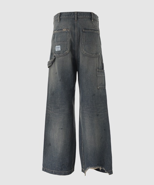 DAIRIKU(ダイリク)の「80Year Damage Painter Denim Pants(デニムパンツ・メンズ・インディゴブルー・31(L)/29(M))」の4枚目の写真