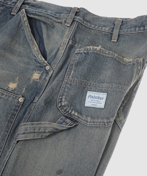 DAIRIKU(ダイリク)の「80Year Damage Painter Denim Pants(デニムパンツ・メンズ・インディゴブルー・31(L)/29(M))」の8枚目の写真