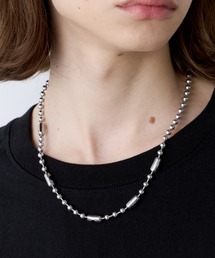 AFF AIVER（エイエフエフアイバー）の「AFF AIVER　サージカルボールチェーンアタッチメントネックレス（ネックレス）」