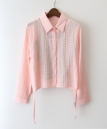 サイドシャーリングシャツアンサンブル