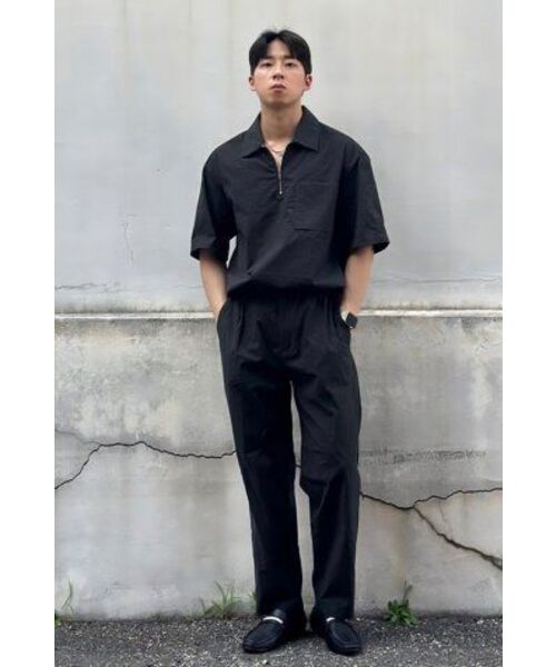 MINDBRIDGE（マインドブリッジ）の「[COUTURE]リラックスフィットワンタックプルバンディングパンツ MYPT3173（その他パンツ・メンズ・ダークグレー・32/30/29/36/34）」の10枚目の写真
