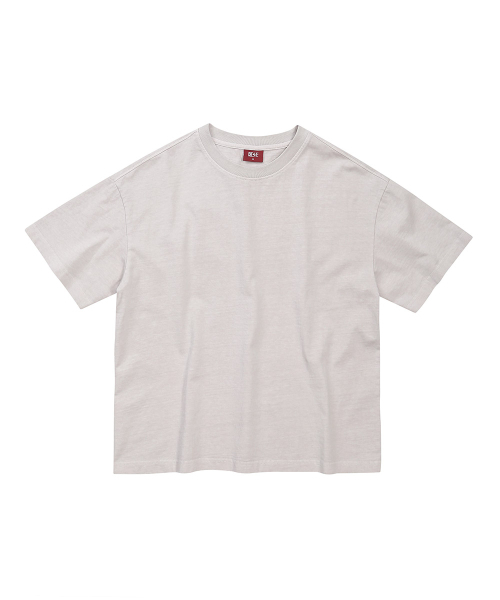 DESIRED(デシレッド)の「ピグメントクロップ半袖Tシャツ-FBSK5803D0A(Tシャツ/カットソー・メンズ・アイボリー・MEDIUM/LARGE/X-LARGE)」の2枚目の写真