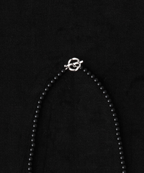 Firsthand（ファーストハンド）の「Firsthand/ファーストハンド SILVER925 オニキス 天然石 ネックレス（ネックレス・レディース・シルバー・ONE SIZE）」の7枚目の写真