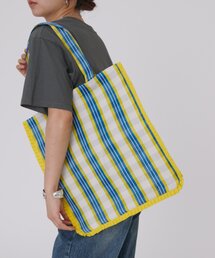 COLONY 2139 | アソート柄メッシュフリルトートバッグ(トートバッグ)