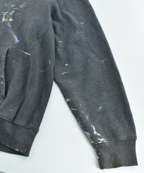 VINTAGE（ヴィンテージ）の「【USED】SPORT-TEK ペンキ フーディ（パーカー・メンズ・グレー・X-LARGE）」の13枚目の写真