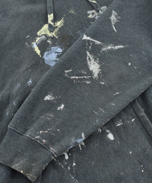 VINTAGE（ヴィンテージ）の「【USED】SPORT-TEK ペンキ フーディ（パーカー・メンズ・グレー・X-LARGE）」の15枚目の写真