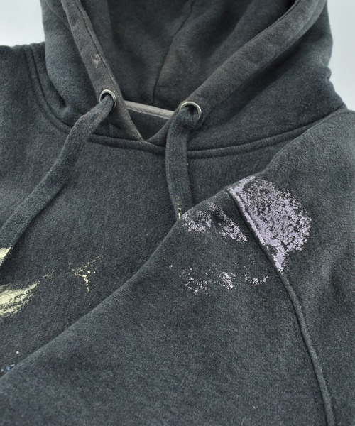 VINTAGE（ヴィンテージ）の「【USED】SPORT-TEK ペンキ フーディ（パーカー・メンズ・グレー・X-LARGE）」の11枚目の写真