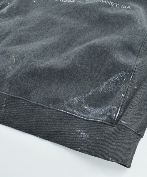 VINTAGE（ヴィンテージ）の「【USED】SPORT-TEK ペンキ フーディ（パーカー・メンズ・グレー・X-LARGE）」の7枚目の写真