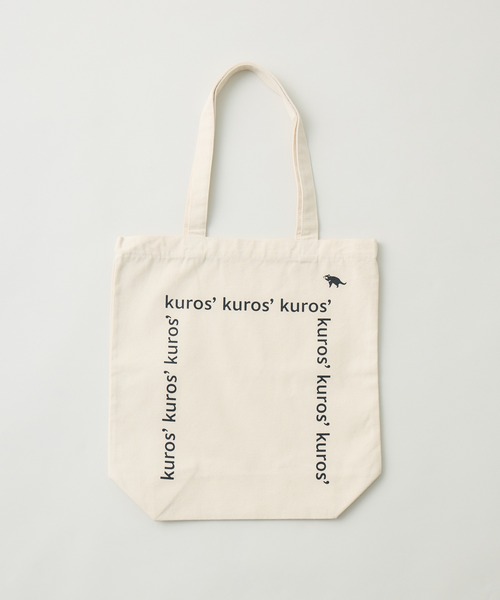 kuros'（クロス）の「kuros'タスマルロゴトートバック（トートバッグ・レディース・ブラック/アイボリー・FREE）」の11枚目の写真