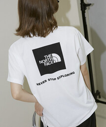 THE NORTH FACE/ザ・ノース・フェイス Short Sleeve Back Square Logo Tee/ショートスリーブ バック スクエア ロゴ Tシャツ (NTW32447)　限定展開