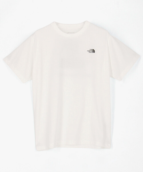 THE NORTH FACE(ザノースフェイス)の「THE NORTH FACE/ザ・ノース・フェイス Short Sleeve Back Square Logo Tee/ショートスリーブ バック スクエア ロゴ Tシャツ (NTW32447) 限定展開(ニット/セーター・レディース・オフホワイト/ブラック・MEDIUM/SMALL/X-LARGE/LARGE)」の16枚目の写真