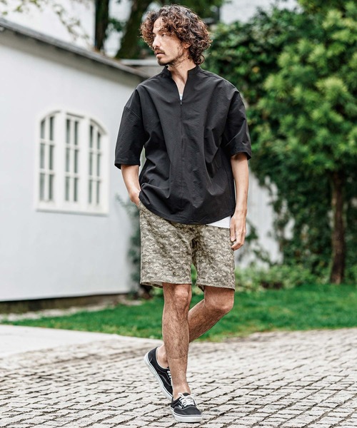 CAMBIO(カンビオ)の「mp15009- デジタルCAMOショートパンツ(その他パンツ・メンズ・グレー系カモフラージュ/カモフラージュ/グリーン系カモフラージュ・XL/L/M)」の13枚目の写真