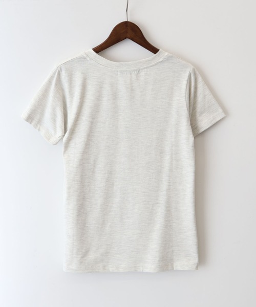 SpRay(スプレイ)の「ドーナツフレンズ Tシャツ(Tシャツ/カットソー・レディース・オフホワイト/ブルー/オートミール/スミクロ・FREE)」の13枚目の写真