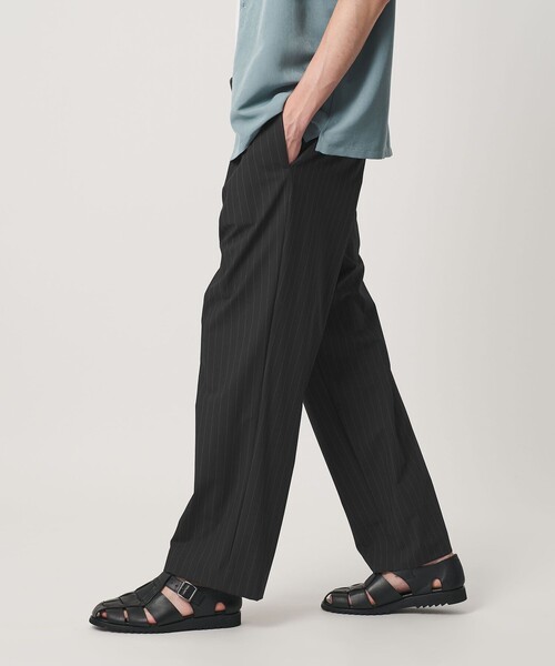 BEAUTY&YOUTH UNITED ARROWS(ビューティーアンドユースユナイテッドアローズ)の「ピンストライプ バギー スラックス NO.9 ストレッチ(スラックス・メンズ・ブラック/グレー系・M/S/XL/L)」の8枚目の写真