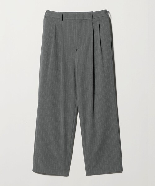 BEAUTY&YOUTH UNITED ARROWS(ビューティーアンドユースユナイテッドアローズ)の「ピンストライプ バギー スラックス NO.9 ストレッチ(スラックス・メンズ・ブラック/グレー系・M/S/XL/L)」の13枚目の写真