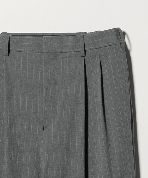 BEAUTY&YOUTH UNITED ARROWS(ビューティーアンドユースユナイテッドアローズ)の「ピンストライプ バギー スラックス NO.9 ストレッチ(スラックス・メンズ・ブラック/グレー系・M/S/XL/L)」の15枚目の写真
