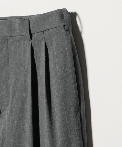 BEAUTY&YOUTH UNITED ARROWS(ビューティーアンドユースユナイテッドアローズ)の「ピンストライプ バギー スラックス NO.9 ストレッチ(スラックス・メンズ・ブラック/グレー系・M/S/XL/L)」の16枚目の写真
