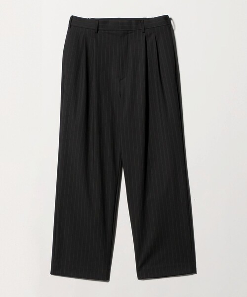 BEAUTY&YOUTH UNITED ARROWS(ビューティーアンドユースユナイテッドアローズ)の「ピンストライプ バギー スラックス NO.9 ストレッチ(スラックス・メンズ・ブラック/グレー系・M/S/XL/L)」の21枚目の写真