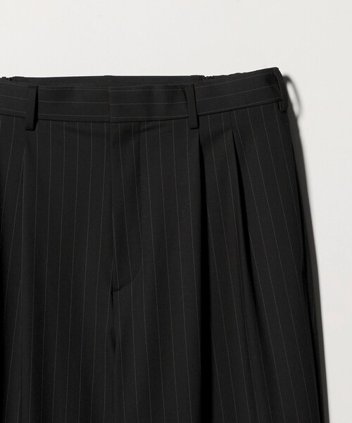 BEAUTY&YOUTH UNITED ARROWS(ビューティーアンドユースユナイテッドアローズ)の「ピンストライプ バギー スラックス NO.9 ストレッチ(スラックス・メンズ・ブラック/グレー系・M/S/XL/L)」の22枚目の写真