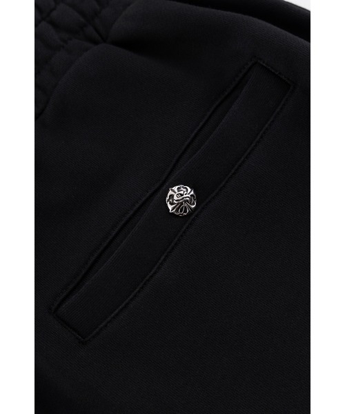 SUPPLIER(サプライヤー)の「スエットパンツ|Multiple Cross Leather Patch Loose Fit Sweat Pants|SUPPLIER(スウェットパンツ・メンズ・ブラック/ピンク・X-LARGE/LARGE/MEDIUM/SMALL)」の10枚目の写真