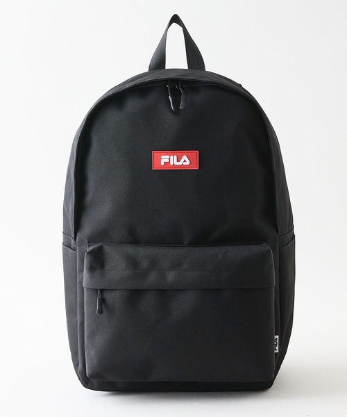 FILA(フィラ)の「【FILA/フィラ】【大きすぎないジャストサイズ 21L A4サイズ対応】スタンダードデイパック 軽量 コンパクト 通勤・通学 マザーズリュック(バックパック/リュック・メンズ・ブラック/レッド/アイボリー・FREE)」の5枚目の写真