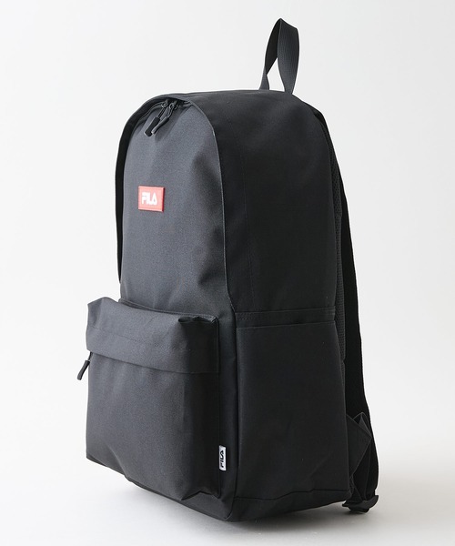 FILA(フィラ)の「【FILA/フィラ】【大きすぎないジャストサイズ 21L A4サイズ対応】スタンダードデイパック 軽量 コンパクト 通勤・通学 マザーズリュック(バックパック/リュック・メンズ・ブラック/レッド/アイボリー・FREE)」の6枚目の写真