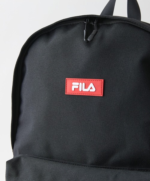 FILA(フィラ)の「【FILA/フィラ】【大きすぎないジャストサイズ 21L A4サイズ対応】スタンダードデイパック 軽量 コンパクト 通勤・通学 マザーズリュック(バックパック/リュック・メンズ・ブラック/レッド/アイボリー・FREE)」の11枚目の写真
