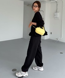 ヘムフリルスウェットセットアップ