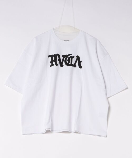 RVCAロゴ半袖Tシャツ 即完売商品‼ ユニセックス ルーカ ルカ rvca Tシャツ 半袖 スーパー ワイド OE ロゴ Tシャツ