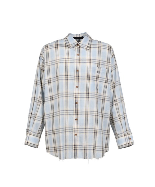 JUN/NAKAYAMA(ジュンナカヤマ)の「CROSS SHIRTS(シャツ/ブラウス・メンズ・ピンク/イエロー/ブルー・OS)」の2枚目の写真