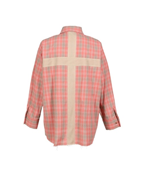 JUN/NAKAYAMA(ジュンナカヤマ)の「CROSS SHIRTS(シャツ/ブラウス・メンズ・ピンク/イエロー/ブルー・OS)」の14枚目の写真