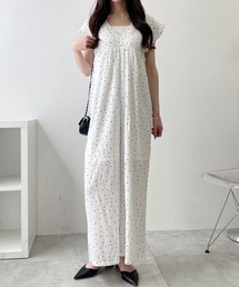 WEGO | WEGO/シャーリングサロペット(ワンピース)
