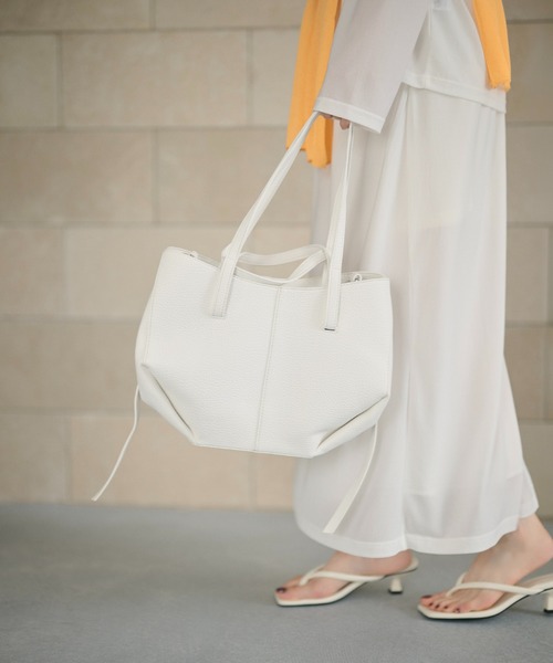 LAULEN（ローレン）の「grained leather 3way shoulder bag /グレイン