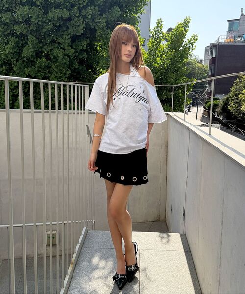 Midnight Move(ミッドナイトムーブ)の「eyelet skirt (black)(スカート・レディース・その他・SMALL/MEDIUM)」の5枚目の写真