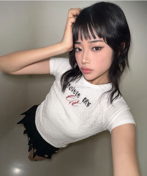 Midnight Move(ミッドナイトムーブ)の「eyelet skirt (black)(スカート・レディース・その他・SMALL/MEDIUM)」の8枚目の写真
