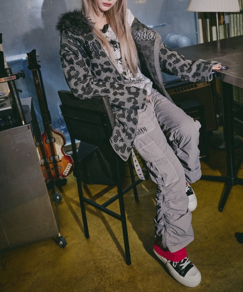 GALFY(ガルフィー)の「【GALFY】あの頃の兄ちゃん SKULL TEE / 【ガルフィー】スカル長袖Tシャツ(Tシャツ/カットソー・メンズ・グレー/ブラック/ホワイト・M/L)」の8枚目の写真