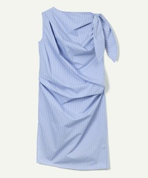 leinwande（ラインヴァンド）の「Tucked Ribbon Dress / タックドリボンドレス（ワンピース）」