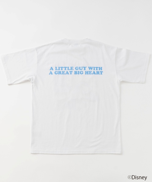and D. petit main(アンドディープティマイン)の「【親子リンク】【Disney】【DAD】サッカー半袖Tシャツ(Tシャツ/カットソー・レディース・ホワイト・F)」の2枚目の写真