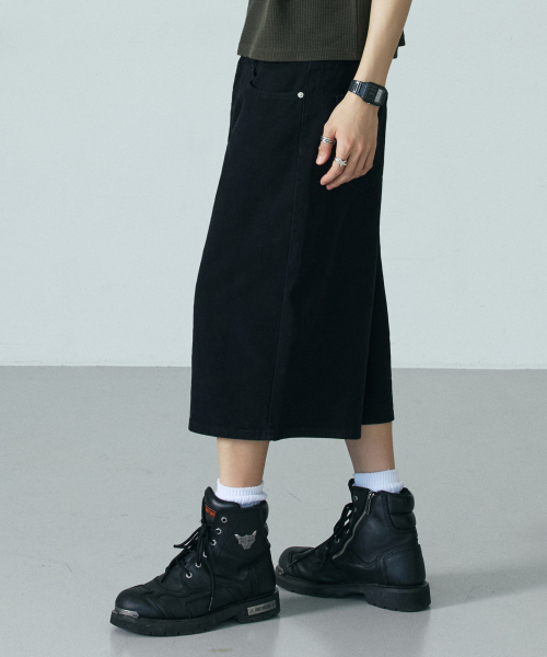 LXT（エルエックスティー）の「ツイルコットンワイドバミューダパンツ[ブラック]（その他パンツ・メンズ・その他・SMALL/MEDIUM/LARGE/X-LARGE）」の13枚目の写真