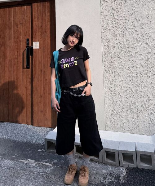 LXT（エルエックスティー）の「ツイルコットンワイドバミューダパンツ[ブラック]（その他パンツ・メンズ・その他・SMALL/MEDIUM/LARGE/X-LARGE）」の4枚目の写真