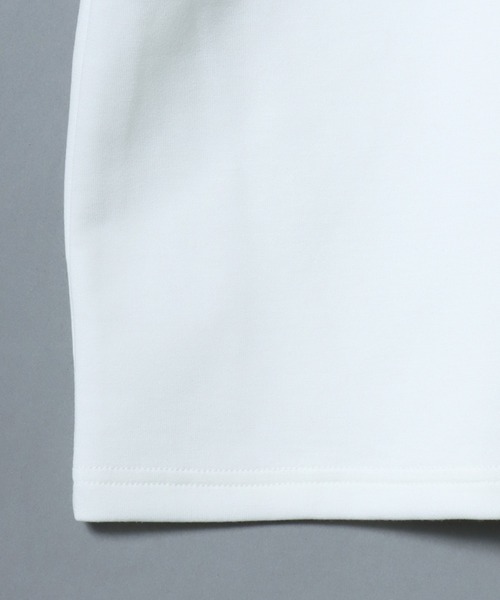 ANPAS(アンパス)の「Cool & Dry Ponte Flower Motif Tee / 〈接触冷感 吸水速乾〉クール&ドライ ポンチフラワーグラフィックTシャツ 半袖 カットソー メンズ レディース ユニセックス(Tシャツ/カットソー・メンズ・ホワイト・M)」の12枚目の写真