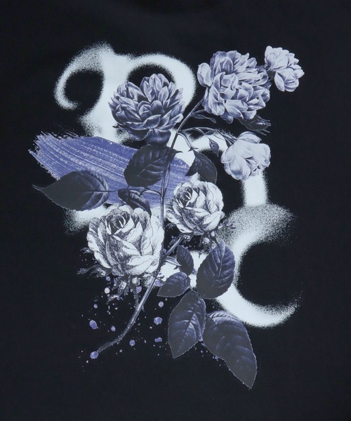 ANPAS(アンパス)の「Cool & Dry Ponte Flower Motif Tee / 〈接触冷感 吸水速乾〉クール&ドライ ポンチフラワーグラフィックTシャツ 半袖 カットソー メンズ レディース ユニセックス(Tシャツ/カットソー・メンズ・ホワイト・M)」の9枚目の写真