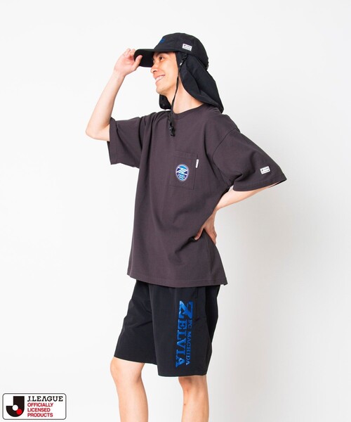 FREAK'S STORE（フリークスストア）の「J.LEAGUE×FREAK'S STORE 別注 SUPPORTERS NYLON SHORTS【FC町田ゼルビア】（その他パンツ・メンズ・ブラック/チャコールグレー・LARGE/MEDIUM/SMALL）」の7枚目の写真