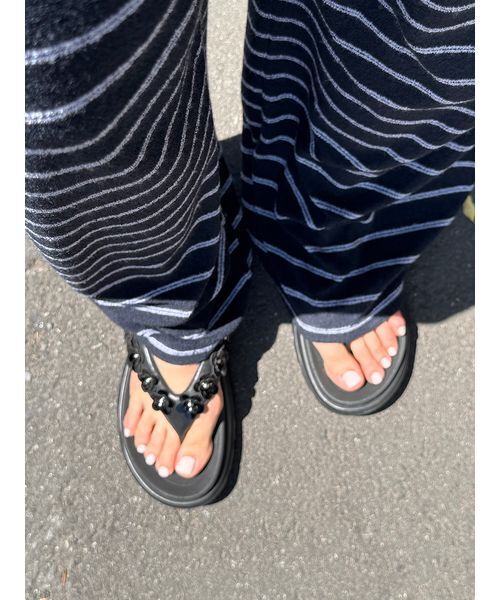 SHAKA(シャカ)の「【emmi×SHAKA】KHAZANA THONG EX for emmi(スニーカー・レディース・ブラック・24/23/22/25)」の11枚目の写真