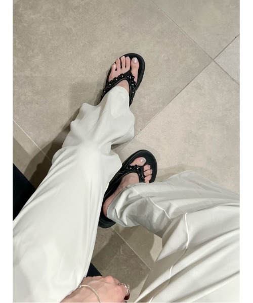 SHAKA(シャカ)の「【emmi×SHAKA】KHAZANA THONG EX for emmi(スニーカー・レディース・ブラック・24/23/22/25)」の14枚目の写真